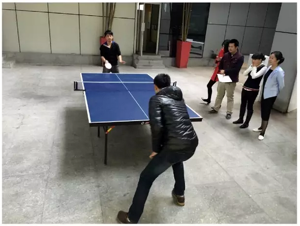 壹昊金控集团乒乓球比赛 “庆元旦，迎新年”